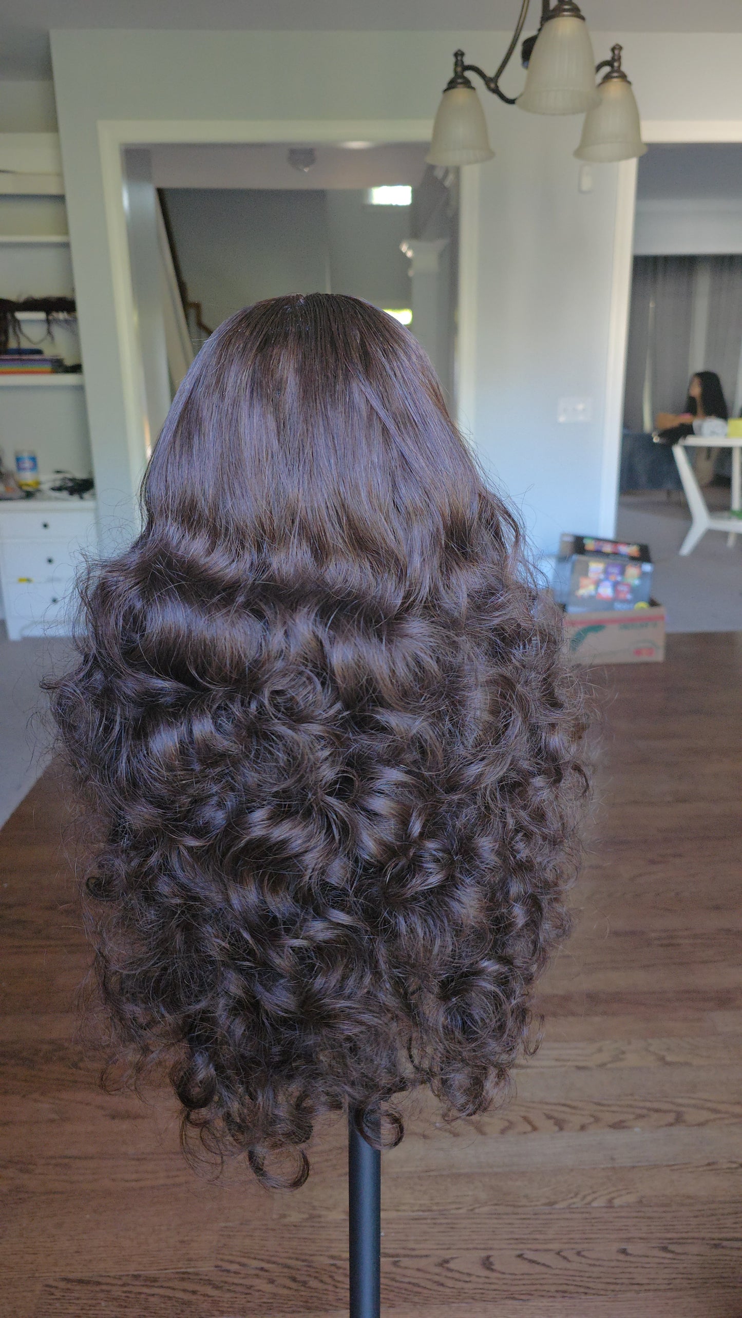 Neo Chestnut Layer bounce 16/18/22 with 5x5  Closure