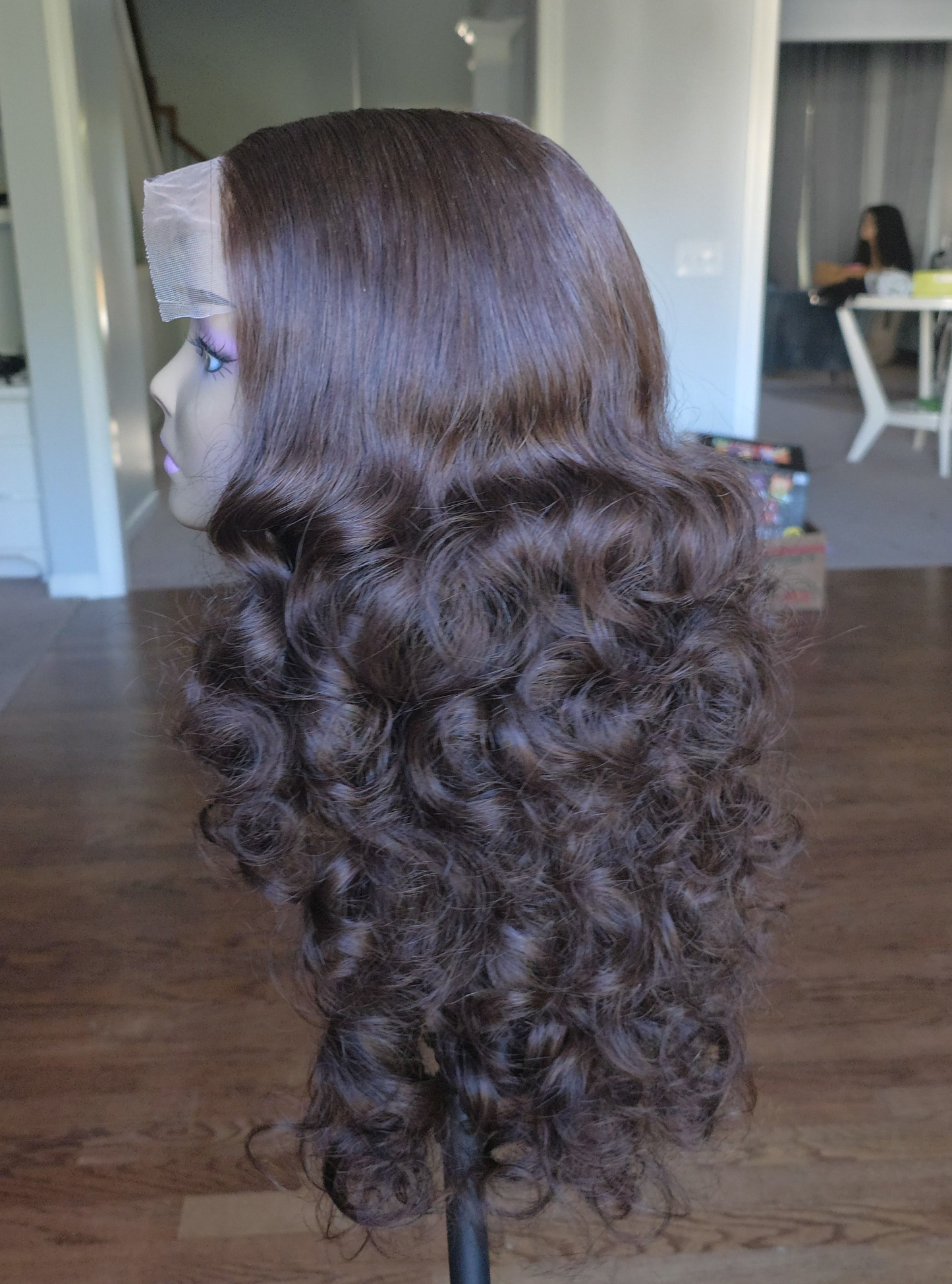 Neo Chestnut Layer bounce 16/18/22 with 5x5  Closure