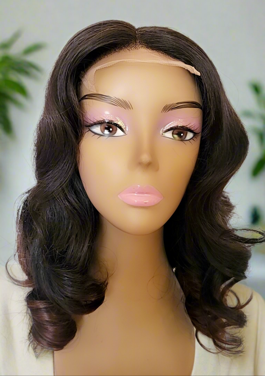 black with brown highlight tip