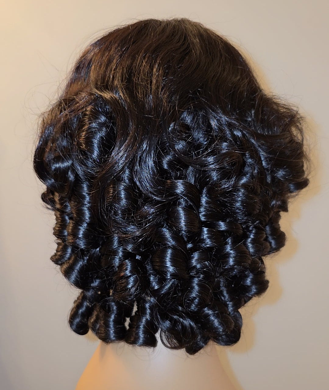 12"Lulu spring curl with a 5x5 Closure