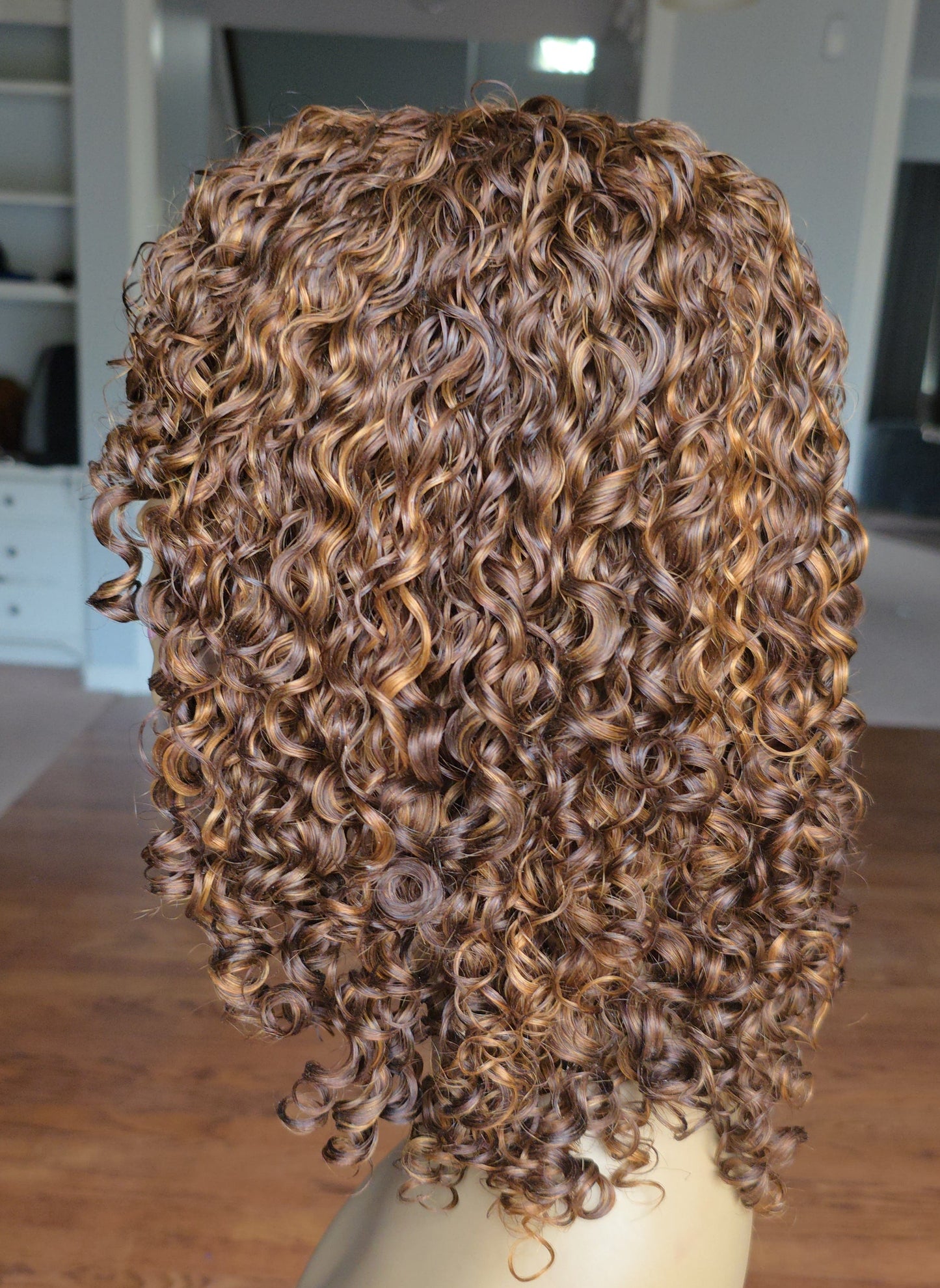 10" fringe  pixies Curl 💯Human Hair