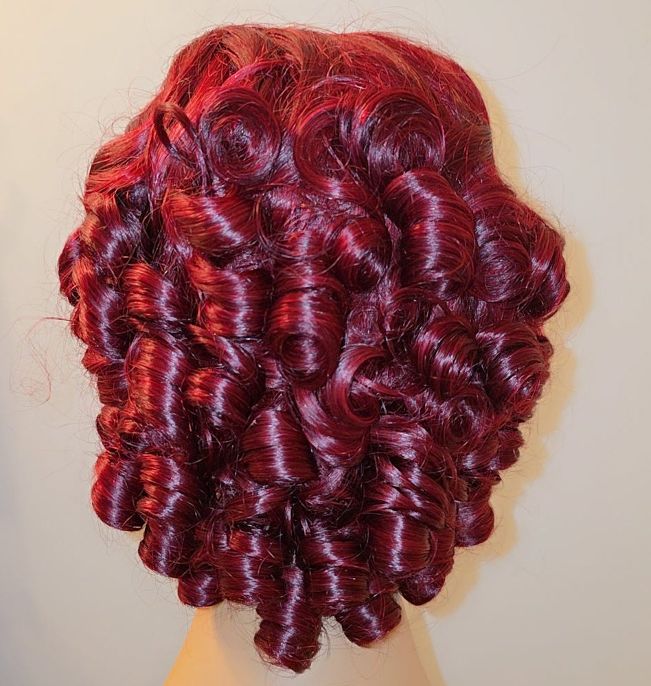 12"Lulu spring curl with a 5x5 Closure